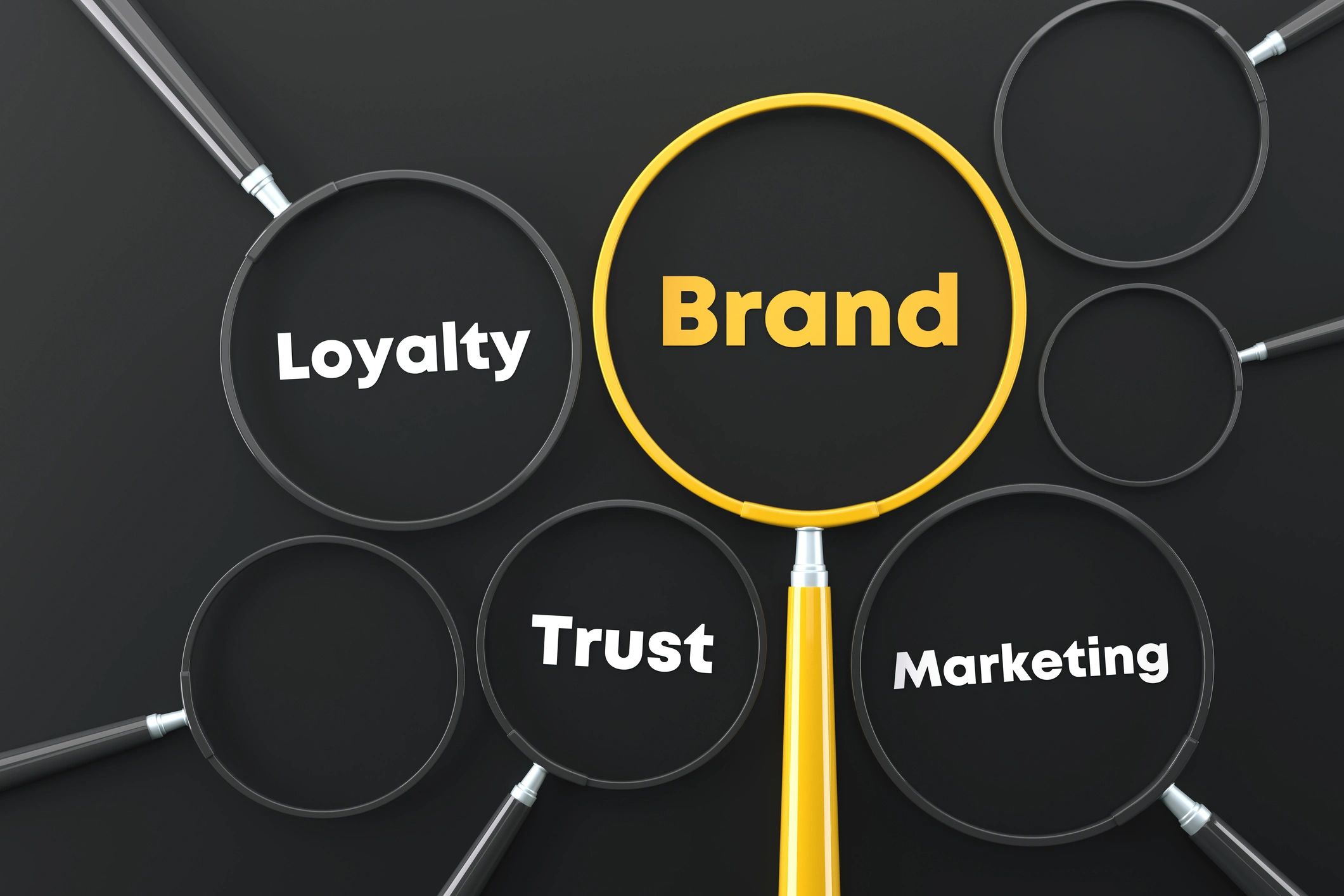 Brand concept visual for online marketplace branding